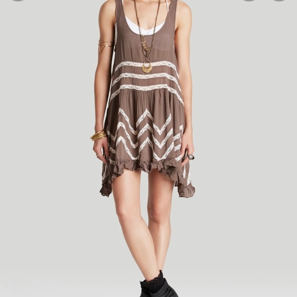 Free people intimately voile lace slip dress - Picture 2 of 8
